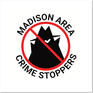 Madison Area Crime Stoppers Large Logo Centered Posters and Art